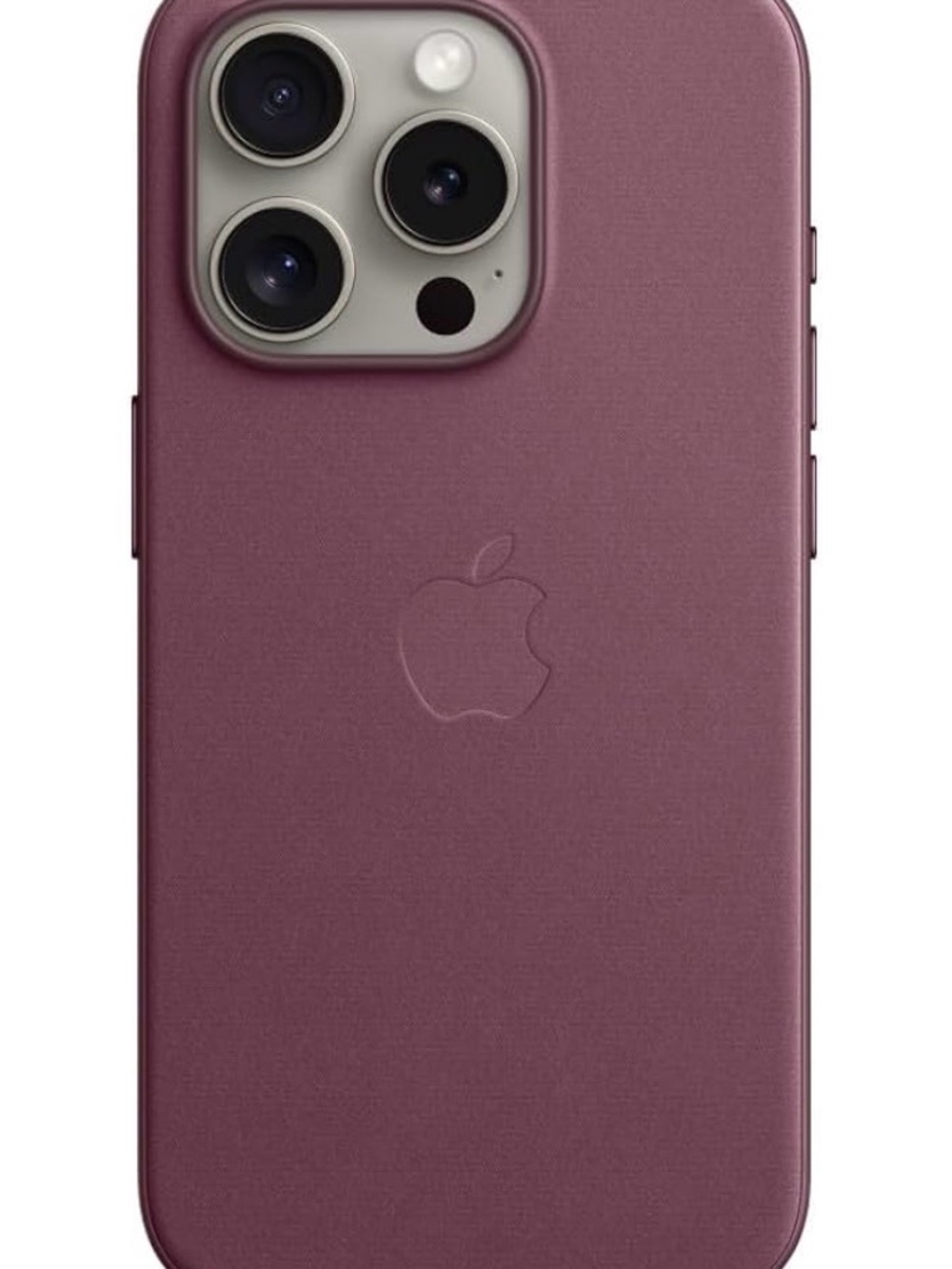 Apple iPhone 15 Pro FineWoven Case with MagSafe in Mulberry — NWT (new in box)